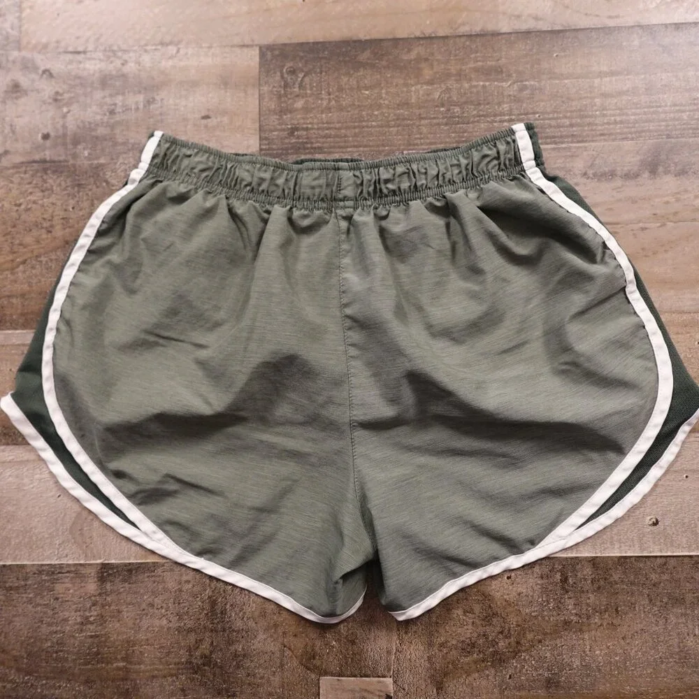 Nike Tempo Running Shorts Women’s Medium‎ Green 3” Lined Dri-FIT